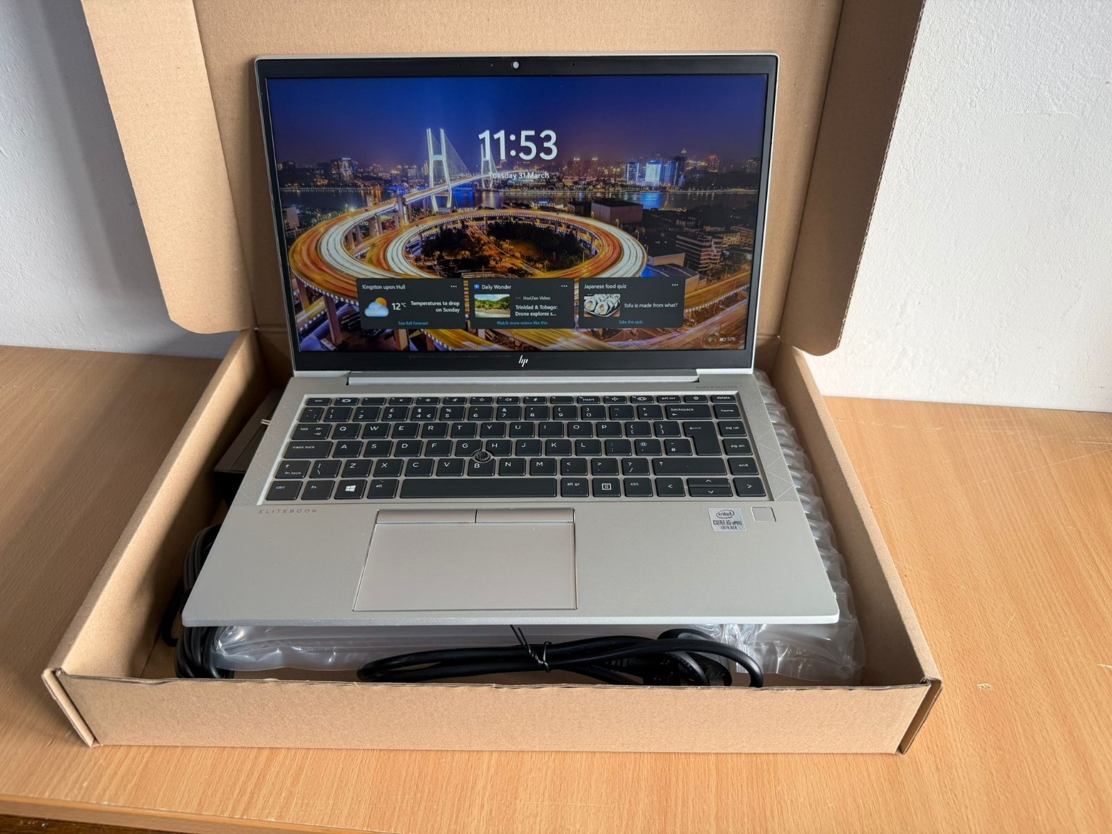 HP EliteBook 840 G7 14in Business Laptop 10th Gen Intel i5-10210U 4-Cores 16GB DDR4 512GB NVMe SSD